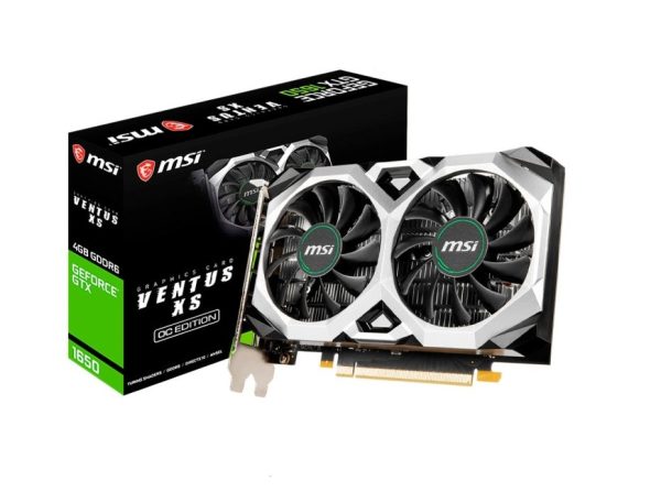 MSI GEFORCE GTX 1650 | 4GB | GDDR6 | D6 VENTUS XS OCV3 |