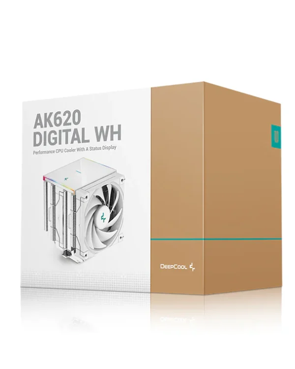 COOLER DE PROCESADOR | DEEPCOOL AK620 WH |1850 RPM