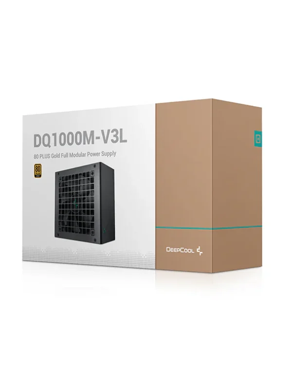 Fuente de alimentación certificada | DEEPCOOL | DQ 1000M | ATX | 1000W | 80 PLUS GOLD | MODULAR