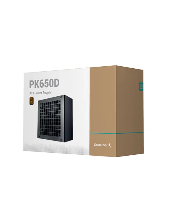 Fuente de alimentación certificada | DEEPCOOL | PK650D | ATX | 650W | 80 PLUS BRONZE | NO MODULAR