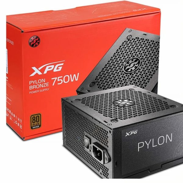 Fuente de alimentación certificada | XPG PYLON | ATX | 750W | 80 PLUS BRONZE | 100V-240V